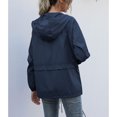 thumbnail image 3 of Chaquetas de lluvia para mujer, impermeable para mujer, cortavientos con capucha, impermeable para mujer, diseño revolucionario, 3 of 5