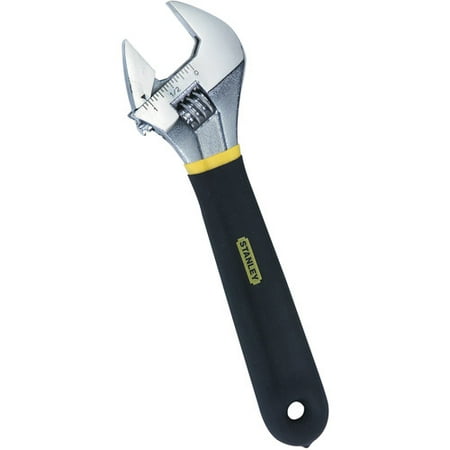 Stanley Hand Tools 85-763 8" Cushion Grip Adjustable Wrench