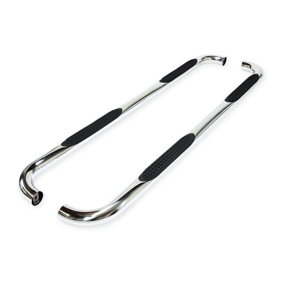 TrailFX A0058S TFX Round Tube Side Steps NERF BAR ROUND 3"