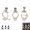 2*Set-White 6Pc, variant on Set Of 4 Whimsical Ghost And Pumpkin Resin Figures Cute Halloween Decorations For Desk Shelf Party Gift,2*Set-8Pc