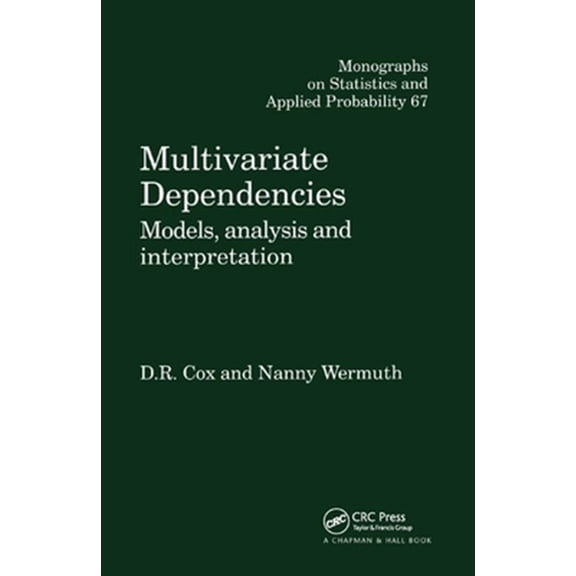 Pre-Owned Chapman & Hall/CRC Monographs on Statist Multivariate Dependencies: Models, Analysis and Interpretation, (Paperback)