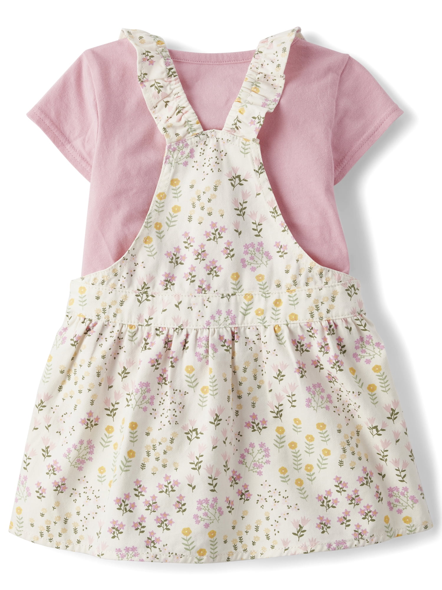 The Children's Place Toddler Girls Short Sleeve Skirtall Outfit Set, 2-Piece, Sizes 12M-5T