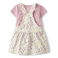 thumbnail image 2 of The Children's Place Toddler Girls Short Sleeve Skirtall Outfit Set, 2-Piece, Sizes 12M-5T, 2 of 3