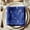 Dark Blue, variant on Vargottam Premium Cotton Muslin Napkins - Set of 12, 20-Inch Geometric Print, Soft and Absorbent Cloth Napkins for Dining, Decor, Weddings & Special Occasions - Machine Washable, Table Linens