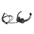 thumbnail image 2 of Auriculares de Comunicacia, Algoritmo de Voz Inteligente Auriculares para el Centro de Llamadas Duradero Ajustable para la clase en línea para la Oficina, 2 of 7