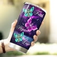 thumbnail image 6 of Faith Hope Love Tumbler Stainless Steel Christian Mugs For Women Butterfly Galaxy Christian Cross Inspirational Corinthians Catholic Bible Verse Mug For Christians Tumbler, 6 of 6