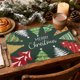 thumbnail image 2 of Decoraciones de Navidad Al Aire Libre 30×45cm Lino de Navidad Alfombras de Mesa de Comedor Alfombras Decoraciones de Vacaciones, 2 of 6