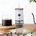thumbnail image 4 of Portable Fully Automatic Electric Coffee Machine, Mini Portable Coffee Grinder Maker for Home Office,Silver, 4 of 8