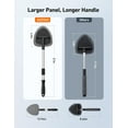 thumbnail image 4 of Car Window Cleaner, Microfiber Electronics Cleaning Brush with 4 pcs Washer Towels & 1 Spray Bottle, Gray, New, 1 Pack, 4 of 7