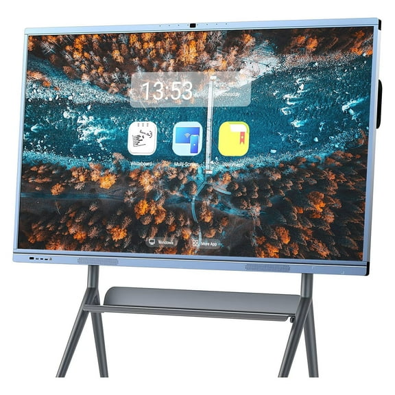 JYXCN Smart Board, 65 Inch Transform Learning & Meetings! Touch Screen All-in-One with Dual System & Cloud Sharing Digital Whiteboard for Education & Office​
