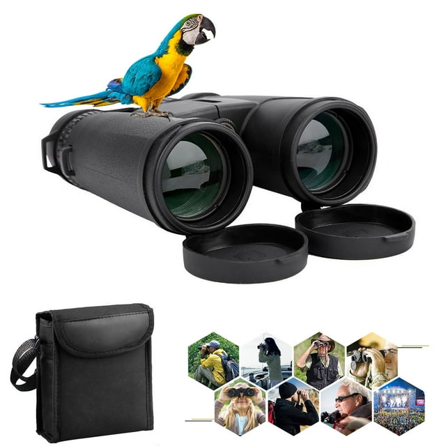 12x42 HD Binoculars for Adults, Professional Binoculars with Clear