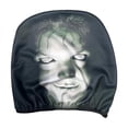 thumbnail image 2 of 1PC Creepy Ghost Face Car Headrest Cover, Universal Stretch Spooky Horror Head Rest Protector, Funny Scary Prank Auto Seat Headrest Decor for Halloween Car Interior Accessories,9.84IN, 2 of 6