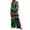 Green, variant on Iaqnaocc Mardi Gras Women's Jumpsuits Funny Patchwork Carnival Graphic Sleeveless Jumpsuits Rompers Casual Dressy Carnival Wide Leg Overalls Jumpsuits 2025 Trendy Rompers Dark Purple XL