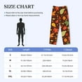 thumbnail image 2 of Cauagu Autumn Leaves Mens Pajama Pants Sleep & Lounge Pants,PJ Bottoms with Pockets-Large, 2 of 7