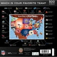 thumbnail image 2 of Masterpieces Puzzle Company NFL - League Map 500 Piece Jigsaw Puzzle, 2 of 3