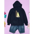 thumbnail image 3 of Don't Leave Me Alone Panda Hoodie Juniors -Image by Shutterstock,  Small, 3 of 4