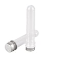 thumbnail image 3 of SKISUNO 25Pack Clear Plastic Tubes For Chemical Liquid Container Well Sealed Simple Design 13.9x0.9x1in, 3 of 7