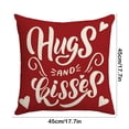 thumbnail image 3 of Clearance Under $1 Boovnll Valentines Pillow Covers 18x18", Valentines Gifts, Printing Valentines Day Pillow Covers for Home Bedroom, Living Room, Couch, Sofa, Party Decor, Valentines Day Decorations, 3 of 6