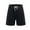 Black, variant on Chiccall Mens Shorts Solid Loose Mesh Athletic Joggers Shorts Casual Elastic Waist Drawstring Summer Beach Shorts
