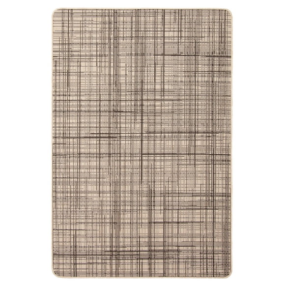 Vista Tan Polypropylene Rug 3'3" x 4'7"