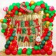 thumbnail image 3 of GOOHOCHY 1 Juego de globos de árbol de Navidad, globos de estrella, globos decorativos para fiesta de Navidad, 3 of 8