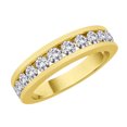 thumbnail image 1 of 14K Yellow Gold 1 ct. Diamond Wedding Band (Higher Quality), 1 of 5