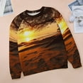 thumbnail image 6 of Landscape Butterfly Womens Oversized Sweatshirts Hoodies Crewneck Casual Tops Comfy FallWinter Clothes 2024, 6 of 7