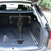 WHAMVOX Bike Fork Mount for Truck Rack Storage Made of Metal Black Color Fits Thru Axle 29.5 Inches