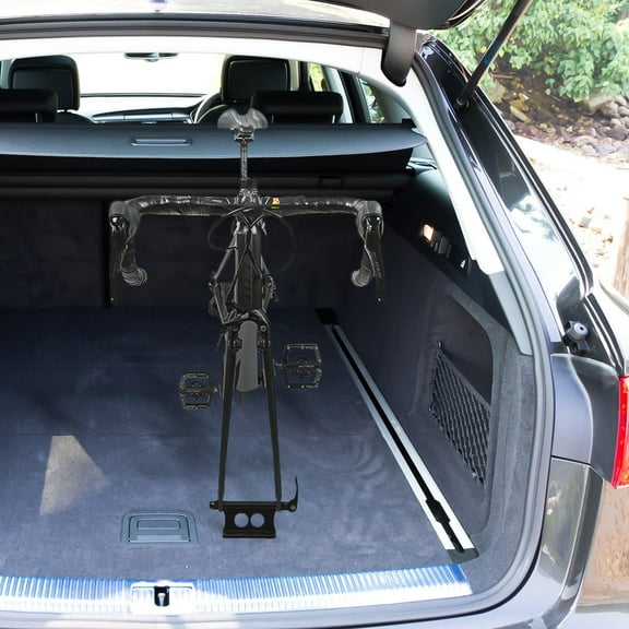 WHAMVOX Bike Fork Mount for Truck Rack Storage Made of Metal Black Color Fits Thru Axle 29.5 Inches