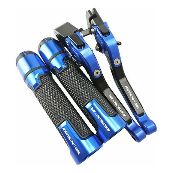 Applies to Levers and Grips for Suzuki Gsxr 600 750 2004 - 2005, Blue