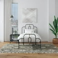 thumbnail image 2 of Novogratz Boutique Olivia Metal Bed, Twin, Black and Gold, 2 of 19