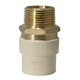 thumbnail image 3 of 5 Pcs XFITTING 3/4" CPVC X 3/4" MNPT Transition Coupling, 3-2-3=5XX, 3 of 7