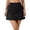 22-Black, variant on Knee Length Skorts for Women Summer High Waisted Tennis Golf Skirts Solid Casual Long Athletic Skirt White M
