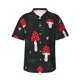 thumbnail image 1 of Fotbe Amanita Mushroom Camisa Hawaiana para Hombre Unisex – Camisa Casual de Verano con Botones de Manga Corta de Algodón y Lino,Medium, 1 of 7
