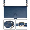 thumbnail image 1 of (Bleu) Compatible avec Google Pixel 7a Étui Portefeuille Premium avec Fentes pour Cartes et Dragonne, 1 of 5
