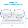 thumbnail image 2 of Dog Bowls Elevated Dog Bowl Raised Stand Pet Feeder for Cats and Dogs, 2 of 7