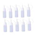 thumbnail image 1 of KLKCMS 10 Pieces Liquid Dropper Filling Bottles for DIY Quilling Craft Oiler Bottle 10ml, 1 of 8