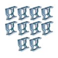 thumbnail image 2 of Pack of 10 Solar Panel Frame WaterDrain Clips Aluminum Deflector Fully Automatic, 2 of 12