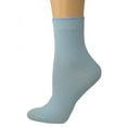 thumbnail image 5 of Sierra Socks Women's Bamboo Low Cut Shorties 1-Pair OR 3-Pair Pack Socks 2104 (Sock Size:9-11, Shoe Size: 4-10, Assorted (Yellow/Lt. Blue/Pink)), 5 of 8