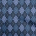 thumbnail image 1 of oneOone Silk Tabby Blue Fabric Check Craft Projects Decor Fabric Printed By The Yard 42 Inch Wide, 1 of 4