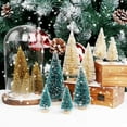 thumbnail image 6 of Monfince 8/24pcs Small Christmas Tree,Mini Christmas Tree, Mini Pine Tree, Bottle Brush Fake Trees with Wooden Base for Tabletop Decorative(4 Sizes), 6 of 9