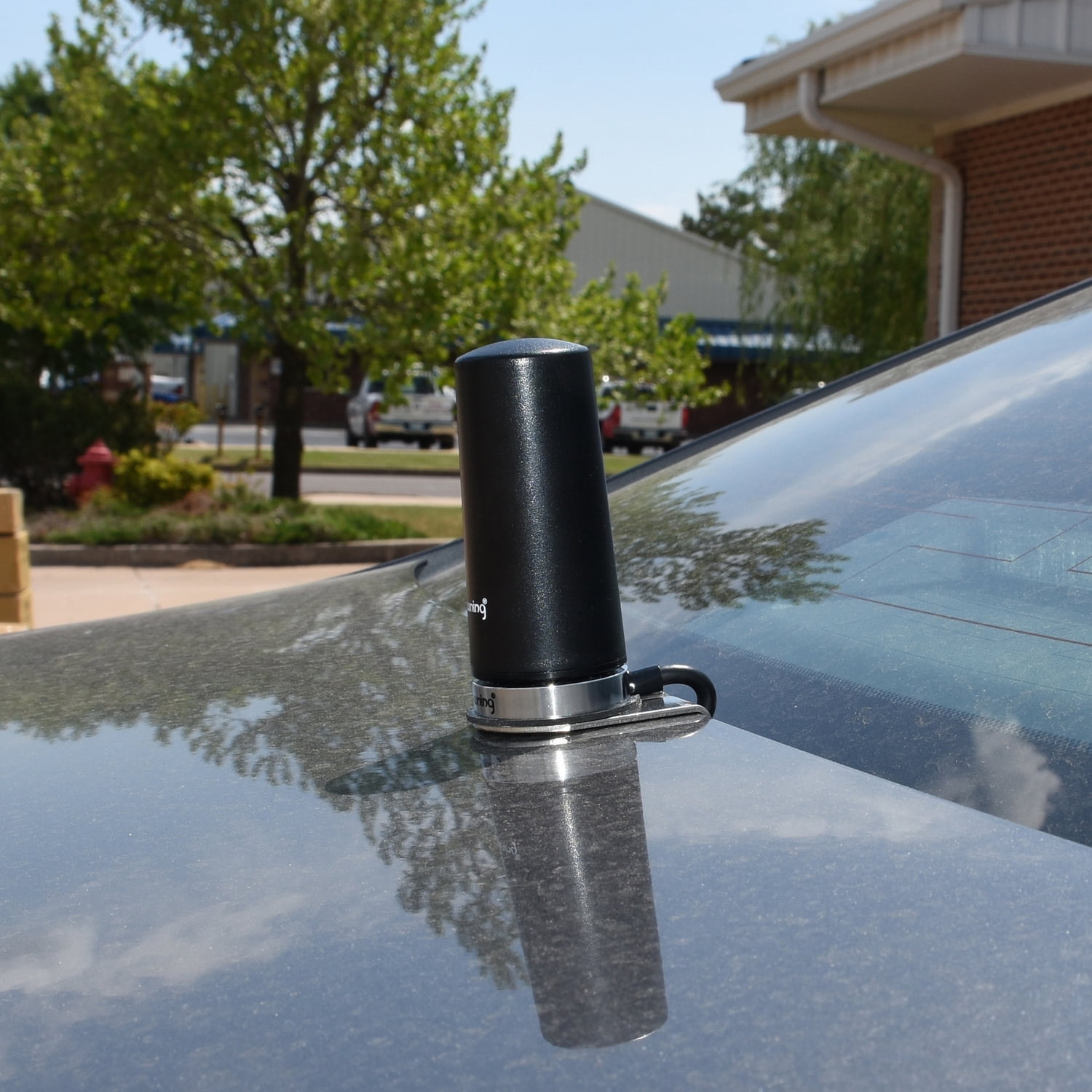 Browning Wide-Band 4G/3G LTE Wi-Fi High-Gain Low-Profile Cellular Antenna with NMO Mounting, 3-1/4-Inch Tall