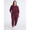 thumbnail image 2 of Scoop Women's and Women's Plus New Scubaknit Jogger Pants, Sizes XS-4X, 2 of 6