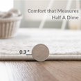 thumbnail image 4 of ODIKA 2'x3' Ultra-Soft Accent Mat, Vintage Grain Farmhouse Distressed Plank Circle Earthy Cowboy Flowing Dynamic None Washable, Bare feet friendly, Easy Care Indoor rug for Bedside, Footrest, 4 of 4