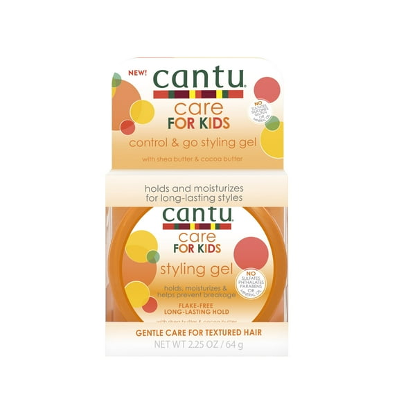 Cantu - Kids Styling Edge Gel 2.25 Oz. * BEAUTY TALK LA *
