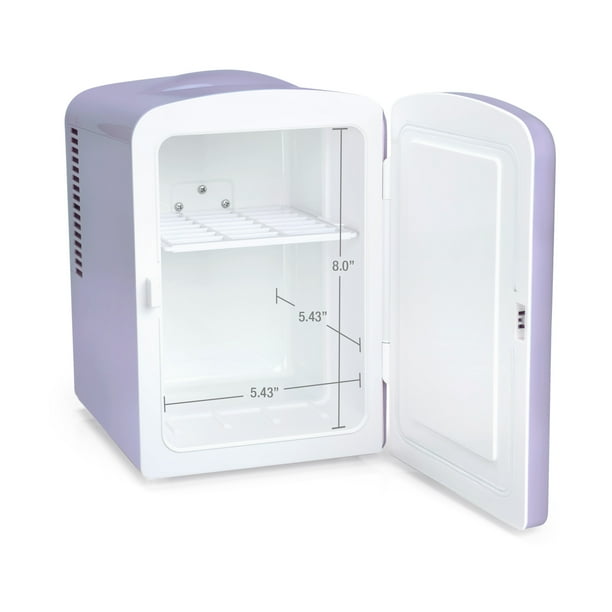 Personal Chiller 6 Can Mini Fridge Beverage and Skincare