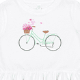 thumbnail image 4 of Inktastic Floral Bike Girls Toddler Dress, 4 of 5