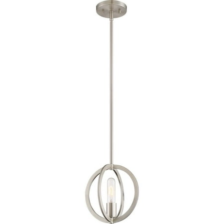 

Quoizel ON1509BN Orion 9 Mini Pendant in Brushed Nickel