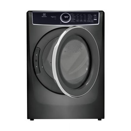 Electrolux - 8.0 Cu. Ft. Stackable Gas Dryer with Steam and LuxCare Dry System - Titanium