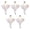 5PCS, variant on 5-Pack Halloween Ghost Yard Stakes, White Tulle Glowing Ghost Yard Stake Lamp, Outdoor Waterproof Halloween Lawn Pathway Decor for Front Porch Garden Fall Party